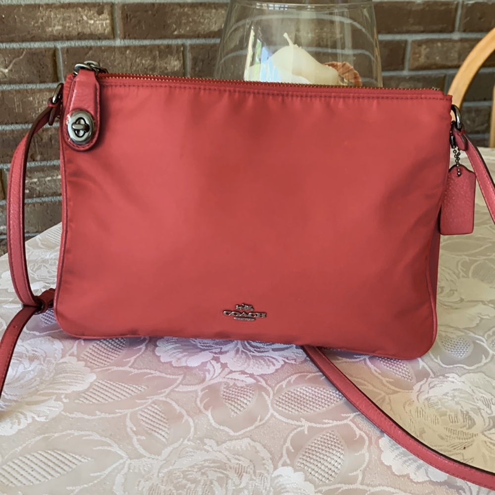 BNWOT Coach Nylon Shoulder Crossbody bag